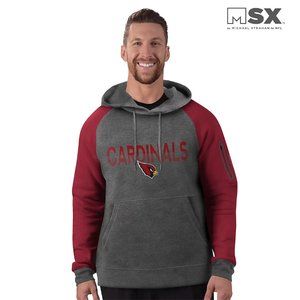 MSX by Michael Strahan for NFL Men's Long Sleeve Cotton - Cardinals a458413